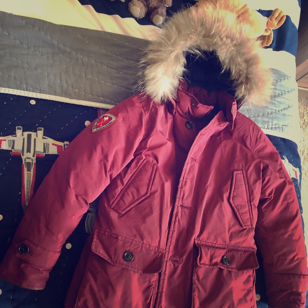 Boys Hackett down filled coat